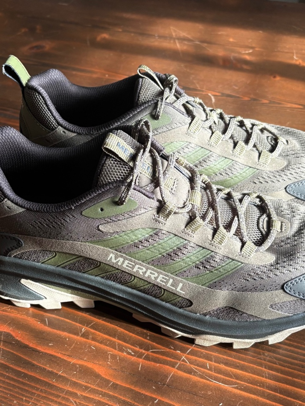 Merrell Moab men's hiking shoes.